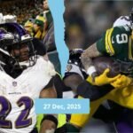 Baltimore Ravens vs Green Bay Packers Match Player Stats