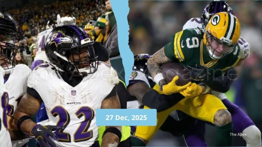Baltimore Ravens vs Green Bay Packers Match Player Stats