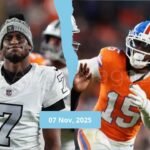 Las Vegas Raiders vs Denver Broncos Match Player Stats