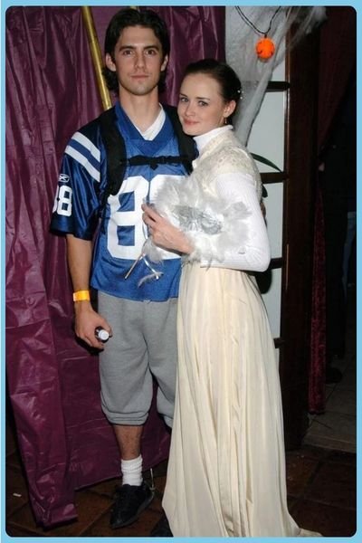 Alexis Bledel With Milo Ventimiglia
