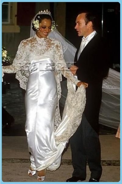 Marriage to Diana Ross