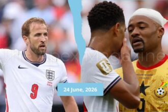 England vs Ghana Match Player Stats