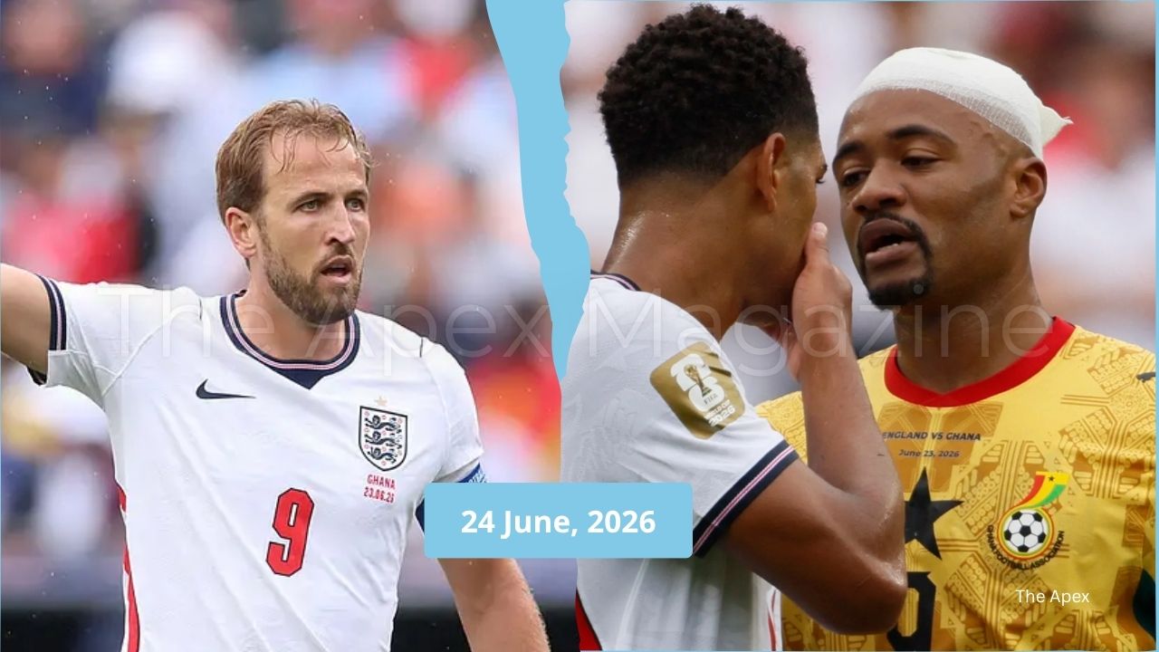 England vs Ghana Match Player Stats