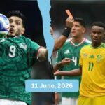 Mexico vs South Africa Match Player Stats