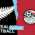 New Zealand Vs Egypt Match Player Stats