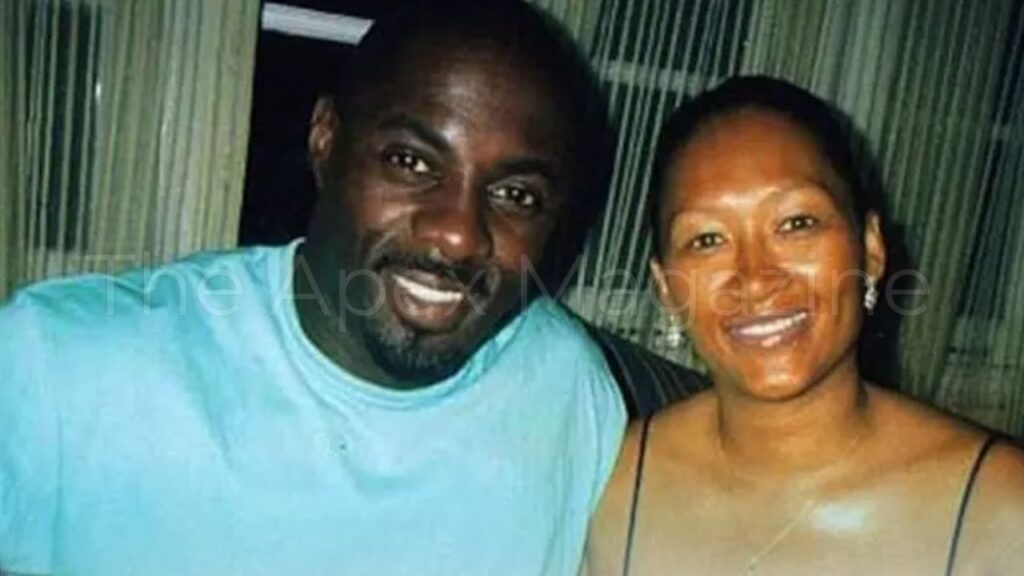 With Idris Elba