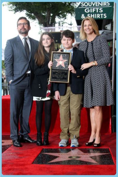 with Her Parents