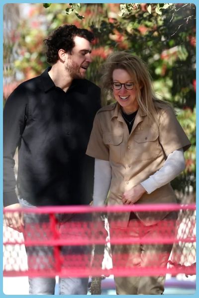 Billy Evans With Elizabeth Holmes