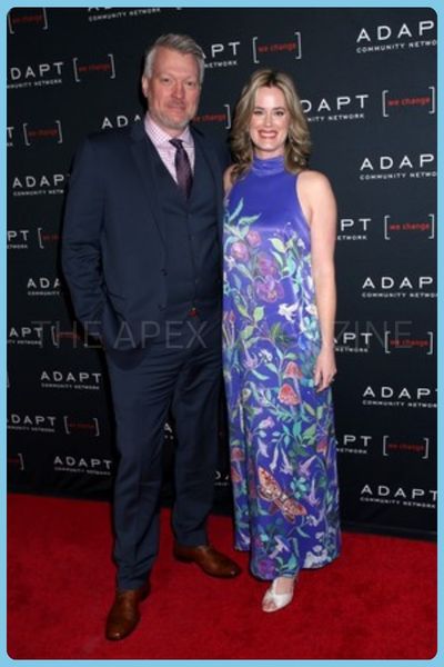 With Abigail Hawk